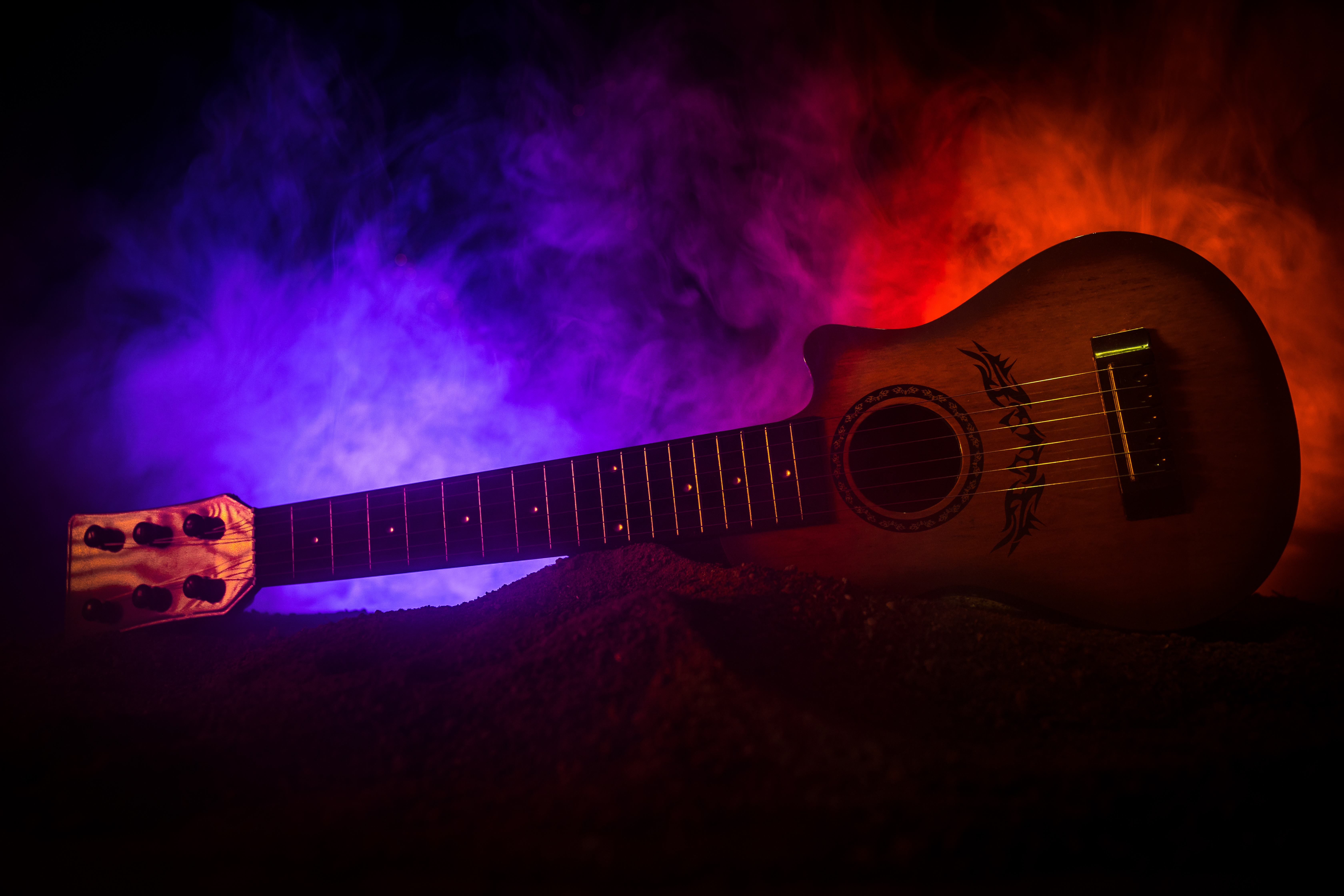 Live music venue background